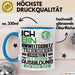 Umweltschutztechnischer Assistent Ausbildung Tasse Geschenk Ich Bin Umweltschutztechnischer Assistent In Der Ausbildung Ich Darf Das Geschenkidee Spruch Blau Trendation