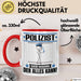 Polizist Tasse Geschenk für Polizist Der Mann Der Alles Kann Geschenkidee zum Geburtstag Rot Trendation