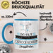 Outdoor-Bloggerin Geschenk Tasse So Gut Kann Nur Eine Outdoor-Bloggerin Aussehen Geschenkidee Geburtstag Weihnachten Lustig Blau Trendation