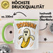 Banane Halloween Feier Tasse Geschenk Lustige Geschenkidee Spruch Boonana Grün Trendation
