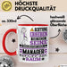 Manager Geschenk Tasse Lustiger Spruch Erheben Sie Sich Der Manager Betritt den Raum Rot Trendation