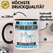 Pferdebesitzer Tasse Geschenk für Pferdebesitzer Geburtstag Lustiger Spruch Kaffee-Becher Was Ist Deine Superkraft Schwarz Trendation