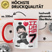 Kinder Tasse Geschenk Ich Bin 7 Ninja Herz Spruch Lustiger Becher Rot Trendation