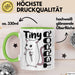 Beste Freundin Tasse Geschenk Tiny Terror Geschenkidee für Kollegin oder Beste Freundin Grün Trendation