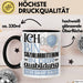 Sozialarbeiterin Ausbildung Start Geschenk Tasse Ich Bin Sozialarbeiterin In Der Ausbildung Ich Darf Das Kaffee-Becher Geschenkidee Schwarz Trendation