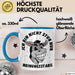 Ich Bin Nicht Stur Nur Meinungsstabil Tasse Geschenk Esel Lustiger Spruch Arbeitskollege Blau Trendation