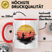 Angelliebhaber Fischer Retro Tasse Geschenk Lustige Geschenkidee Spruch Rot Trendation