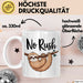 Faultier Tasse Geschenkidee Keine Eile für faule Faultiere Weiß Trendation