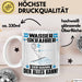 Wasserskifahrer Tasse Geschenk für Wasserskifahrer Der Mann Der Alles Kann Geschenkidee zum Geburtstag Weiß Trendation