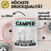 Camper Tasse Geschenk für Camper Der Mann Der Alles Kann Geschenkidee zum Geburtstag Rosa Trendation