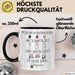 Ich Hasse Jeden Tasse Geschenk Beste Freundin Humor Arbeitskollegin Büro-Tasse Sarkasmus Ironie Geschenkidee Mir Egal Welche Hautfarbe Du Hast Kaffee-Becher Schwarz Trendation