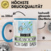 Geschenk für Meeresbiologin Tasse Lustige Geschenkidee Geburtstag Ich Bin Meeresbiologin Ich Darf Das Blau Trendation