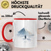 But Why Pinguin Tasse Meme Geschenk Penguin Viral Rot Trendation
