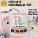 Mechaniker Geschenk Tasse So Gut Kann Nur Ein Mechaniker Aussehen Geschenkidee Kaffee-Becher Rosa Trendation