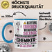 Chemiker Geschenk Tasse Lustiger Spruch Erheben Sie Sich Der Chemiker Betritt den Raum Blau Trendation