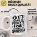 Gundula Tasse Geschenk Gott Formte Die Perfekte Frau Gundula Geschenkidee Weiß Trendation
