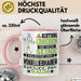 Vogelliebhaber Geschenk Tasse Lustiger Spruch Erheben Sie Sich Der Vogelliebhaber Betritt den Raum Rosa Trendation