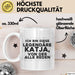 Katja Tasse Ich Bin Diese Legendaere Katja, Von Der Alle Reden Geschenk Weiß Trendation