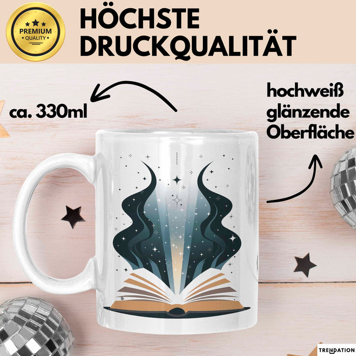 Selbsthilfe Fan Tasse Geschenkidee für Wachstums Suchender Weiß Trendation