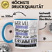 Drummerin Tasse Geschenk Spruch Wer Will Schon Prinzessin Sein Wenn Man Auch Drummerin Sein Kann Blau Trendation