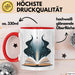 Selbsthilfe Fan Tasse Geschenkidee für Wachstums Suchender Rot Trendation
