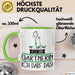 Geschenk für Gärtnerin Tasse Lustige Geschenkidee Geburtstag Ich Bin Gärtnerin Ich Darf Das Grün Trendation