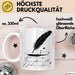 Dichter Tasse Geschenkidee für Reim und Versliebhaber Weiß Trendation
