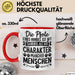 Hundebesitzer Tasse Geschenk Hunde Tasse Mit Spruch Pfote Eines Hundes Ist Oft Sauberer Als Der Charakter Mancher Menschen Rot Trendation