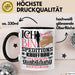 Speditionskauffrau Ausbildung Start Geschenk Tasse Ich Bin Speditionskauffrau In Der Ausbildung Ich Darf Das Kaffee-Becher Geschenkidee Schwarz Trendation