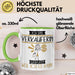 Verkäuferin Tasse Geschenk Ich Bin Verkäuferin Warum Weil Ich Es Kann Geschenkidee Geburtstag Grün Trendation