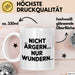 Sarkasmus Sarkastisch Tasse Geschenk Lustige Geschenkidee Spruch Nicht Ärgern Nur Wundern Weiß Trendation