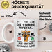 Strauß Liebhaber Tasse Geschenk Die Sträße Rufen An Geschenkidee Becher Weiß Trendation