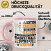 Basketballspieler Geschenk Tasse Lustiger Spruch Erheben Sie Sich Der Basketballspieler Betritt den Raum Rosa Trendation
