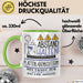 Plattenladenbesitzerin Tasse Geschenk Lustig Abstand Halten Hochleistungs-Plattenladenbesitzerin Mit Drang Zur Perfektion Bei Der Arbeit Grün Trendation