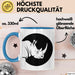 Nashorn Tasse Geschenk Lustige Geschenkidee Spruch Blau Trendation