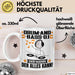 Drum-and-Bass-DJ Tasse Geschenk für Drum-and-Bass-DJ Der Mann Der Alles Kann Geschenkidee zum Geburtstag Weiß Trendation