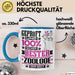 Zoologe Geschenk Lustiger Spruch für Zoologe Geschenkidee Bester Zoologe Der Welt Blau Trendation