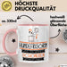 Hundefrisörin Weil Es Keinen Schöneren Beruf Gibt Tasse Geschenk für Eine Hundefrisörin Lustig Rosa Trendation