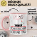 Geschenk für Vogelforscherin Tasse Lustige Geschenkidee Geburtstag Ich Bin Vogelforscherin Ich Darf Das Rosa Trendation