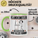 Klangkünstler Tasse Geschenk für Klangkünstler Der Mann Der Alles Kann Geschenkidee zum Geburtstag Grün Trendation