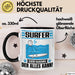 Surfer Tasse Geschenk für Surfer Der Mann Der Alles Kann Geschenkidee zum Geburtstag Schwarz Trendation