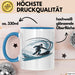 Snowboarder Tasse Geschenkidee Schneereiter Lustiger Spruch Geschenkidee Lustig Blau Trendation