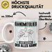 Bandmitglied Tasse Geschenk für Bandmitglied Der Mann Der Alles Kann Geschenkidee zum Geburtstag Weiß Trendation