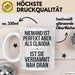Claudia Tasse Geschenk Niemand Ist Perfekt Claudia Verdammt Nah Dran Geschenkidee Weiß Trendation