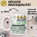 Kiteboarderin Tasse Geschenk Lustig Abstand Halten Hochleistungs-Kiteboarderin Mit Drang Zur Perfektion Bei Der Arbeit Weiß Trendation