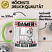 Gamer Tasse Geschenk für Gamer Der Mann Der Alles Kann Geschenkidee zum Geburtstag Grün Trendation