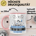 Tierfreund Geschenk Tasse So Gut Kann Nur Ein Tierfreund Aussehen Geschenkidee Kaffee-Becher Rosa Trendation