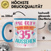 35er Geburtstag Tasse Geschenk Frauen So Gut Kann Man Mit 35 Aussehen Geschenkidee Geburtstag Blau Trendation