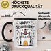 Geburtstagsfeier Katze Tasse Geschenk Lustige Geschenkidee Spruch Happy Schnurrsday Trendation