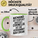 Cornelia Tasse Geschenk Niemand Ist Perfekt Cornelia Verdammt Nah Dran Geschenkidee Grün Trendation